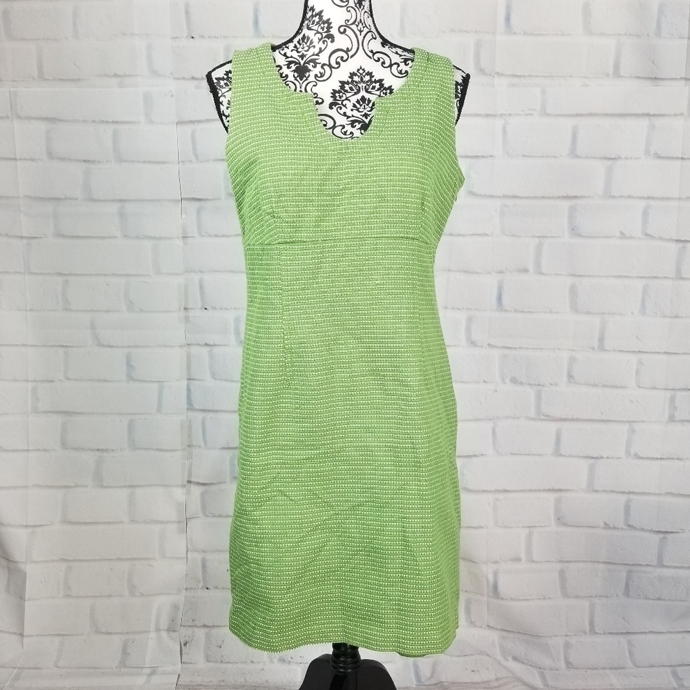 Ann Taylor Loft sz 10 sleeveless side zip dress